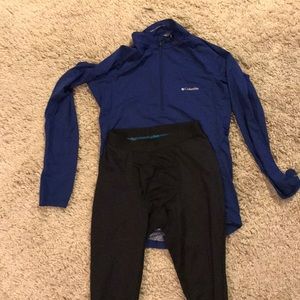 Columbia Men’s Omni-Heat Baselayer set